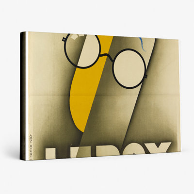 Leroy Verres Optique 1920s - Art Deco Vintage Poster Canvas Wall Art - Canvas Wall Art