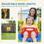 HOMCOM Swing Set with