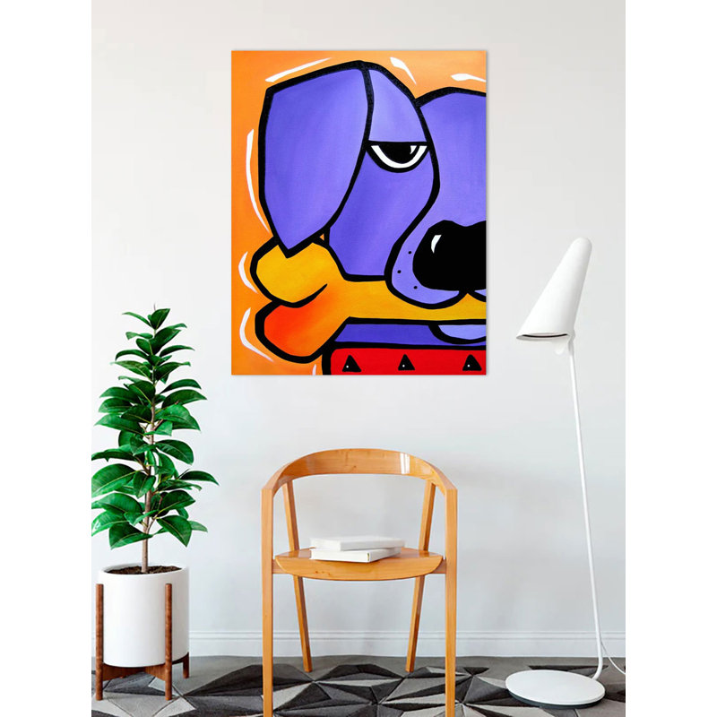 Volé par FidoStudio - impression d'art graphique, H 36 po x l 24 po x P 1,5 po, Toile tendue