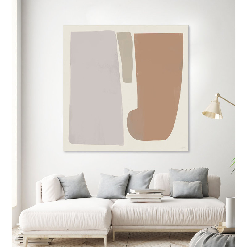 Machine Machine Abstract par Dan Meneely, reproduction d'art sur toile tendue, H 54 po x l 54 po x P 1,5 po