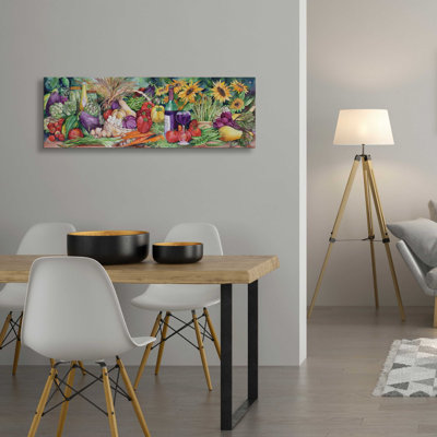 «Légume Medley» par Danhui Nai, art mural en verre acrylique