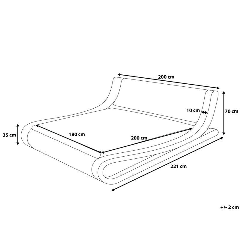 Blatteis 70cm Soft-side Waterbed Mattress