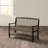 Solid Wood Shelves Storage Bench-696446334