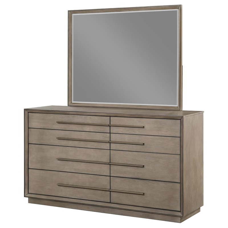 Commode 8 tiroirs avec miroir Kropf