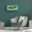 Chauve-souris chaman Harue, reproduction d'art sur toile-1183473079
