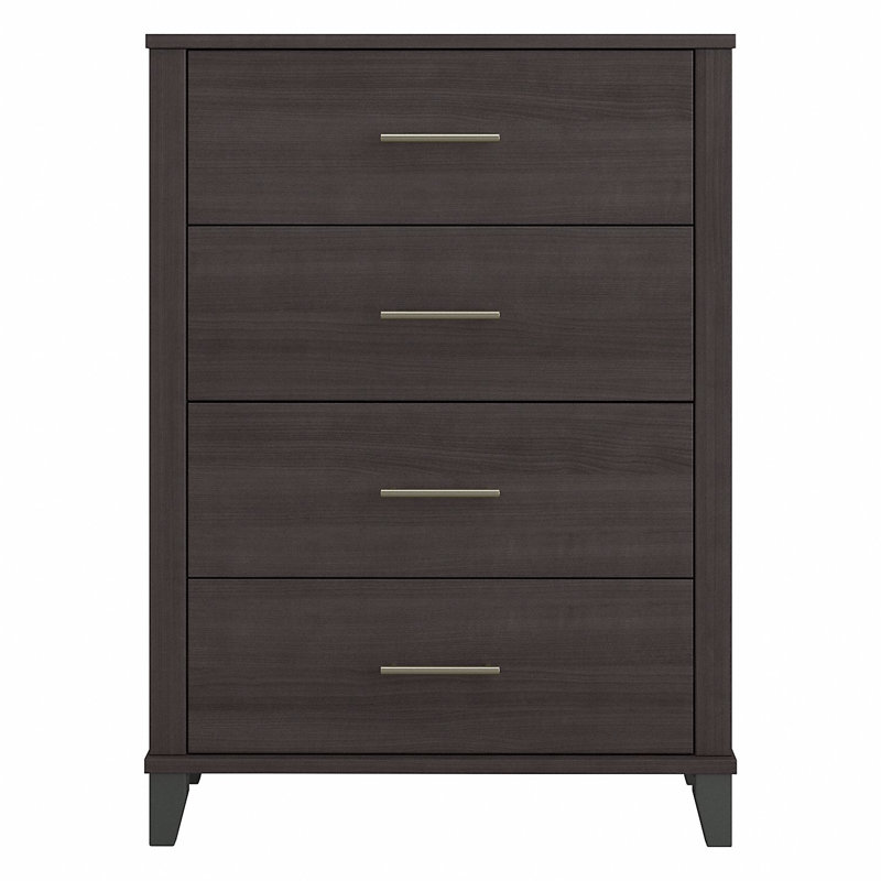 Giovanna 31'' W 4 - Drawer Dresser, Storm Gray