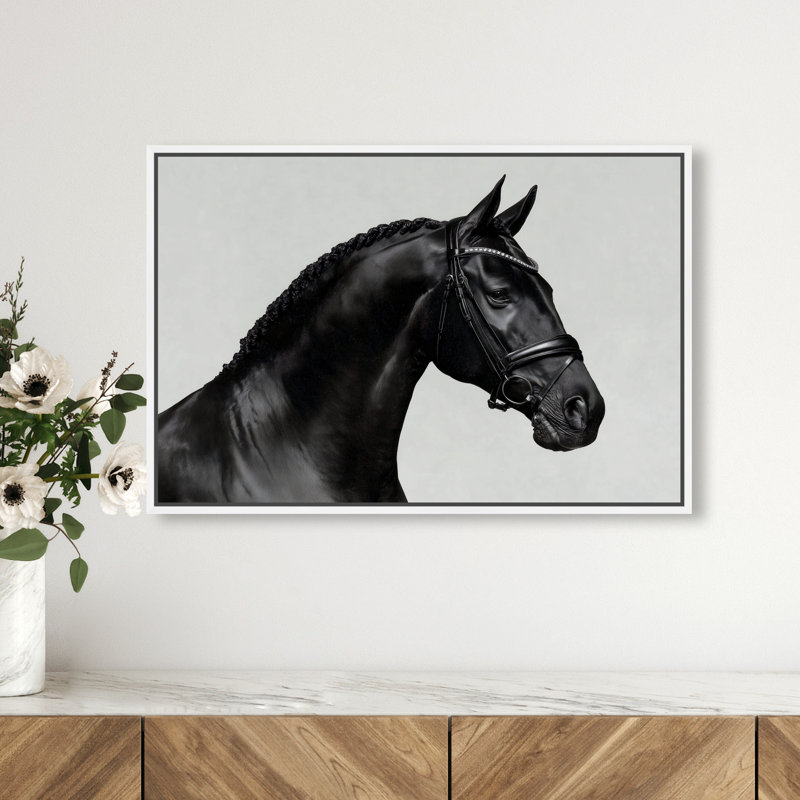 Midnight Majesty I Print by Oliver Gal, 25"H x 17"W, White Floater Frame