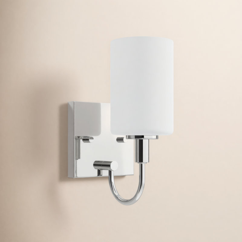 One Light Wall / Bath Sconce, Chrome