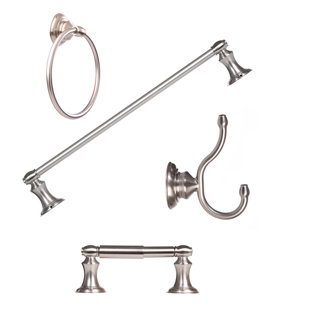 Highlander 4 - Piece Bathroom Hardware Set