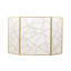 3 Panel Iron Fireplace Screen