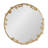 Rosella Round Ornate Metal Wall Mirror-823840311