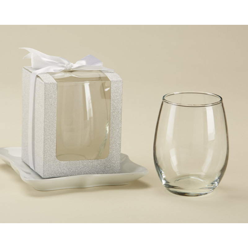 Curran Disposable Paper Shot Glass, Clear/Silver