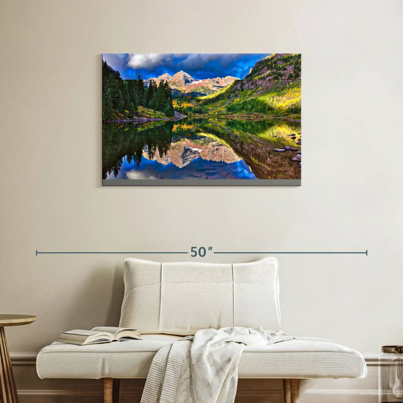 Alvord Spectacular Maroon Bells, 24" H x 36" W