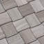 1.6 x 1.9 Marble Basketweave Mosaic Tile-58255617
