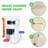 Shower System With 10 Inch Rain Shower Head And Handheld Wall Mounted And Down Sprayer,High Pressure Rainfall Shower Faucet Fixture Combo Set With 2 In 1 Handheld Showerhead For Bathroom-118580219