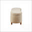 Banc de rangement Boucle Taupe