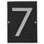 Plaque d’adresse murale sur 1 ligne flottante-41303323-41303325-41305572