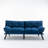 Navy Blue Convertible Folding Modern sofa Bed