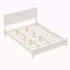 Lit plateforme moderne en bois avec support de lattes en bois robuste, aucun sommier nécessaire-99477866-99477871