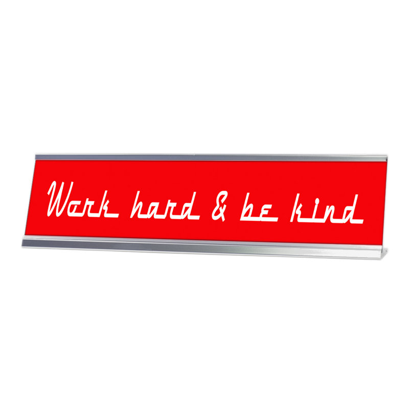 Desk Sign