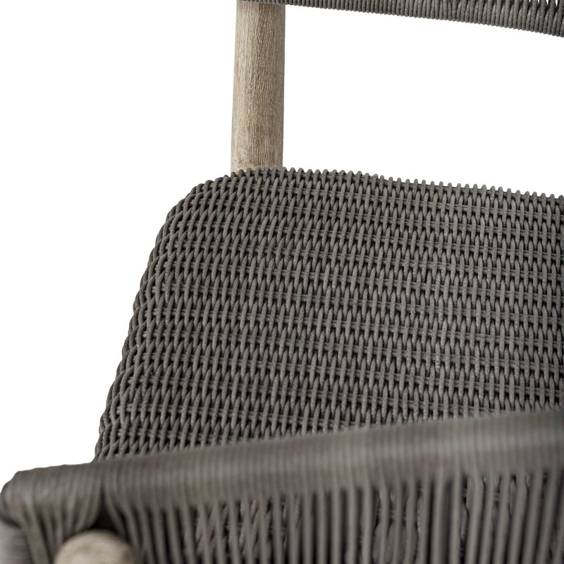 Aundrea Outdoor Bar Stool, 26.5"