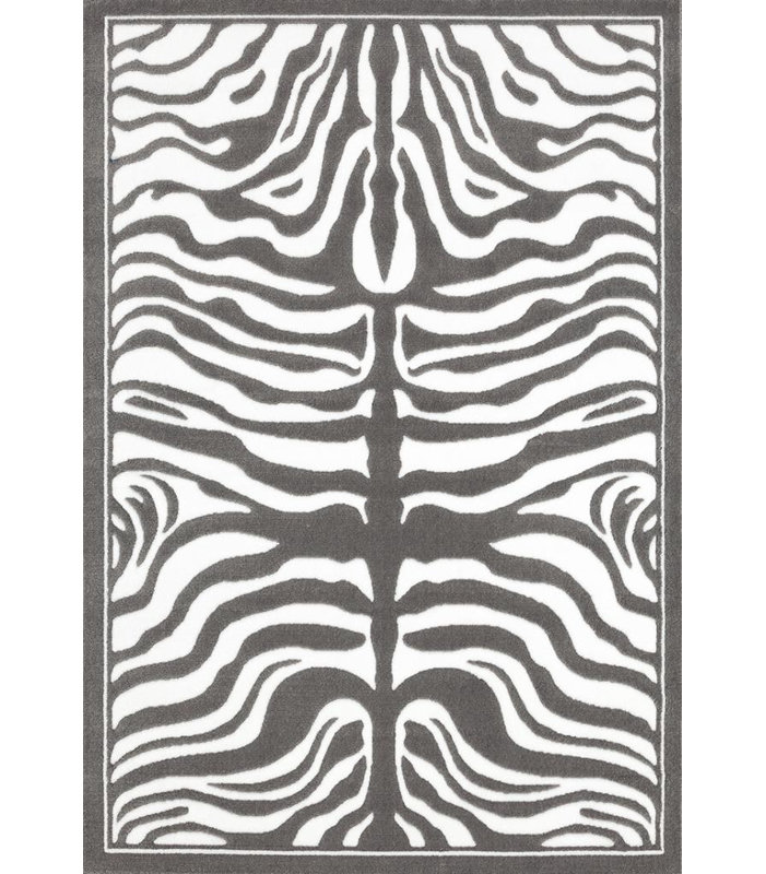 Tapis d'intérieur / extérieur gris Baller, 8 pi x 10 pi
