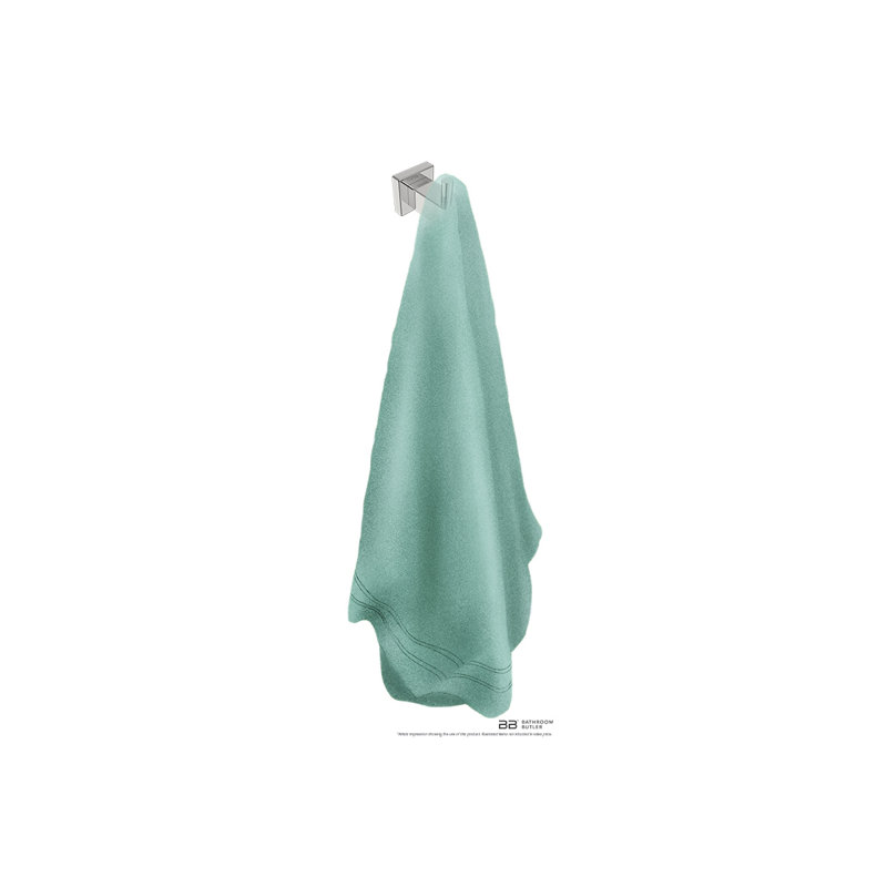 Crochet mural simple 8500 Series, Acier inoxydable poli