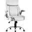 Fauteuil de bureau pivotant en velours