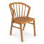 Hopley 47cm H Solid Wood Slat Back Side Chair-1435136645
