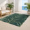 Tapis intérieur et extérieur bleu Nature