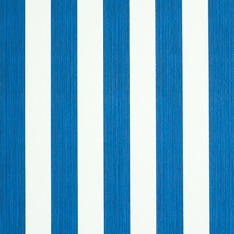 Edwin Stripe Medium Wallpaper, Navy