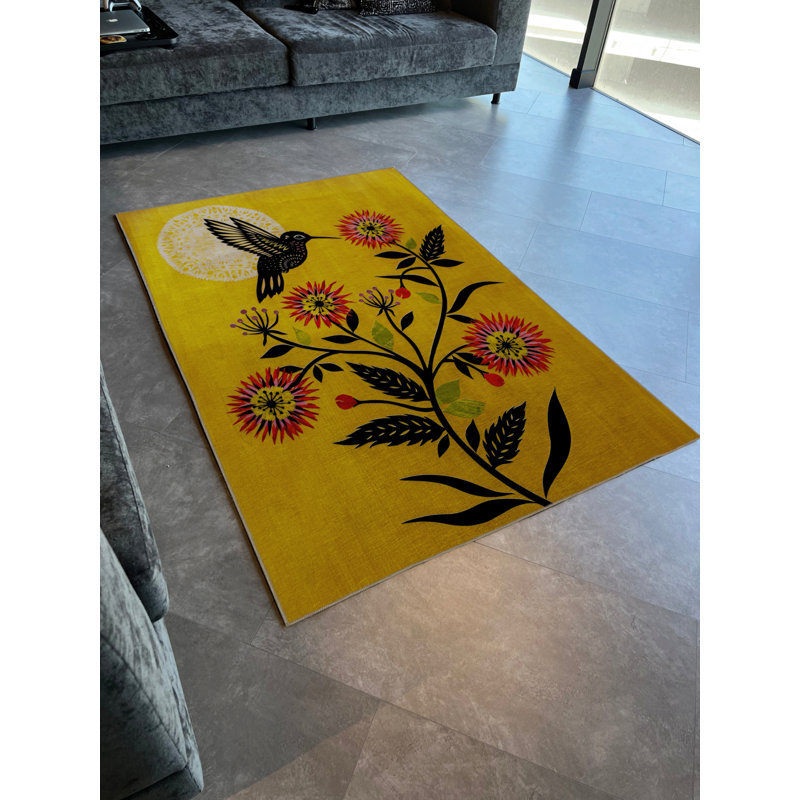 Tapis intérieur / extérieur Duuana, Rectangle 3 pi 11 po x 5 pi 11 po
