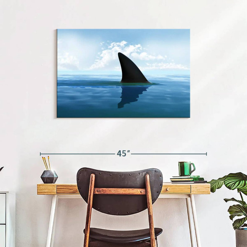 Crowle Shark Fin, 24" H x 36" W