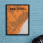 Barcelona City Map - No Frame Print-269655123