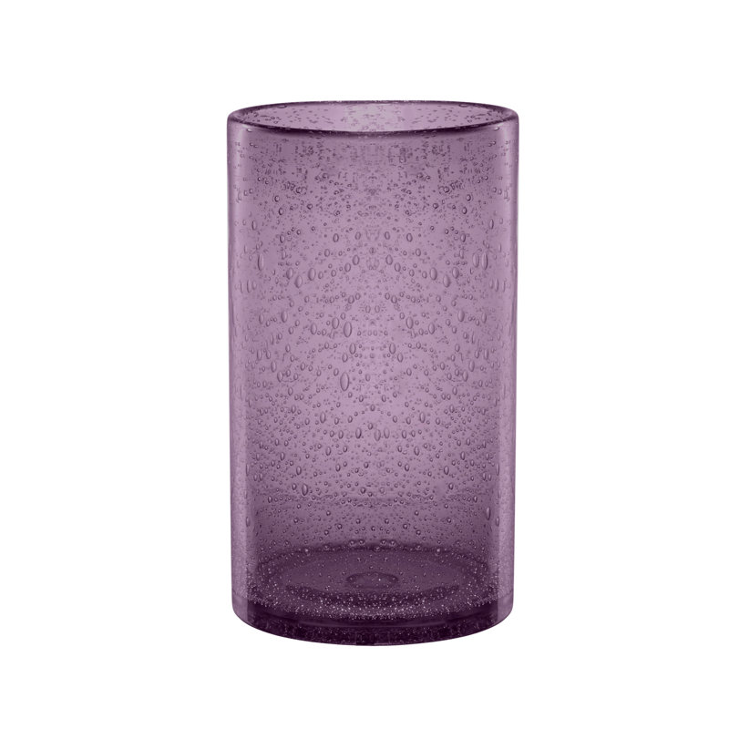 Abingdon 17oz. Handmade Highball Glass Set, Plum