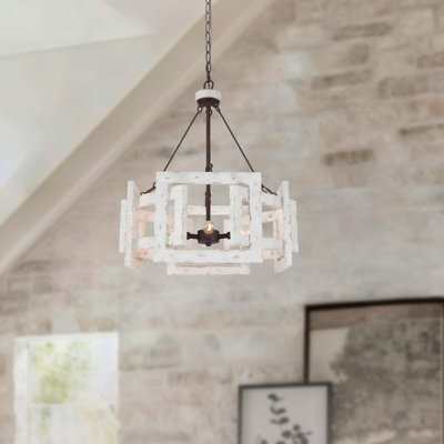 Lustre géométrique 4 lumières Marchini