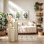 Ensemble de vases de sol Modern - 3 vases en métal en forme de gouttelettes pour la décoration intérieure