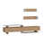 White/Teak