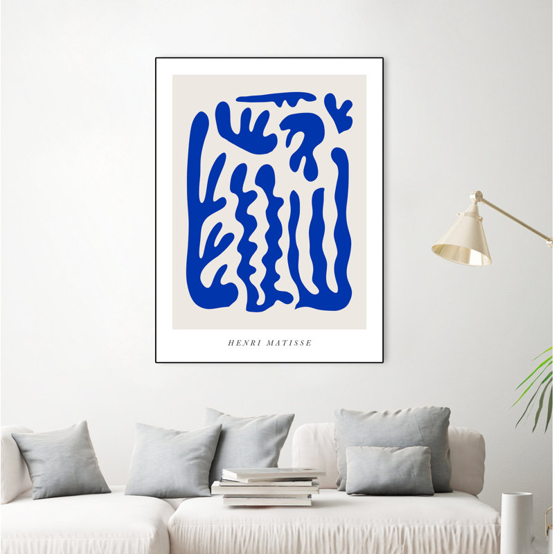Toile encadrée découpée N05, H 32 po x l 24 po