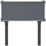 New Yorker 2-Line Lawn Address Sign