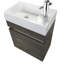 Ensemble de meuble-lavabo mural simple 18 po-1791257399