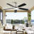 Sofucor 52" 5-Blades Standard Ceiling Fan with LED Lights and Remote Control-Nova-848944194