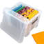 Whitefurze Polyethylene Plastic Underbed Storage