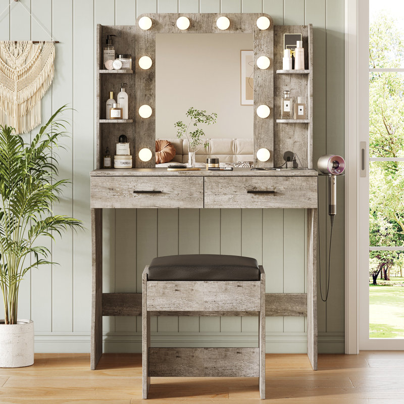 Jaeli Vanity, Gray