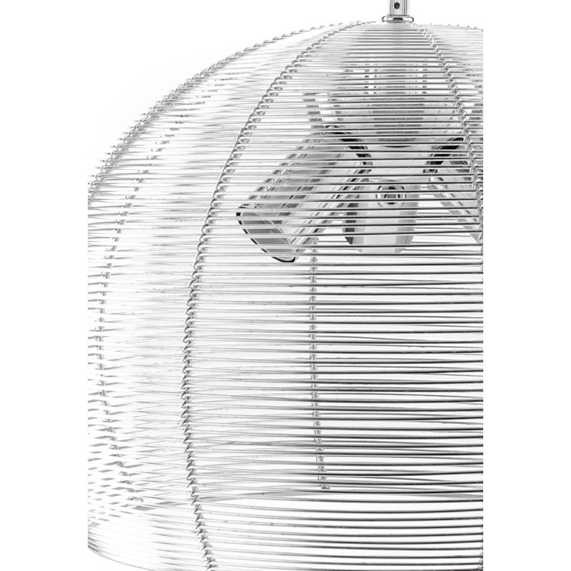 Selene 3 - Light Aluminium Dome Pendant