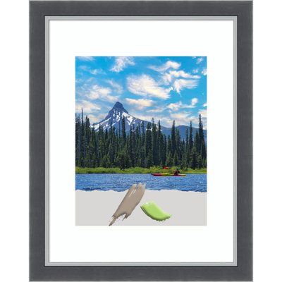 Maysville Black Picture Frame with Mat