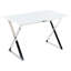 Chateaugay Glass Top Metal Base Dining Table-494780279-494780232