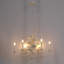 6-Lights Dimmable Ceiling Chandeliers with Leaf-31804363