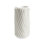 Radiator Swirl Vase-Matte White-Lg
