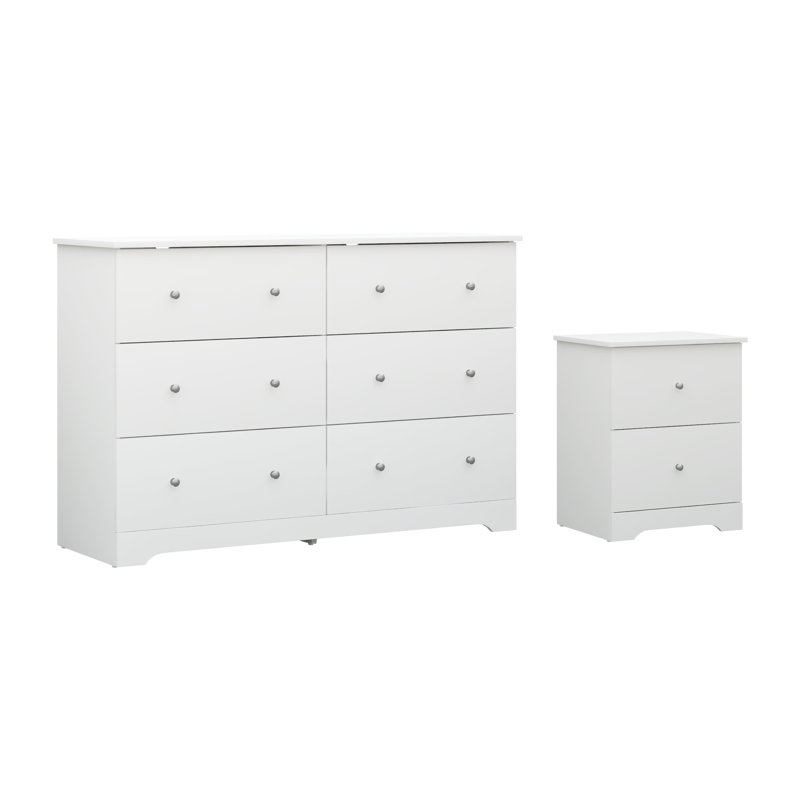 Blaklee 2 Pieces Bedroom Set, White